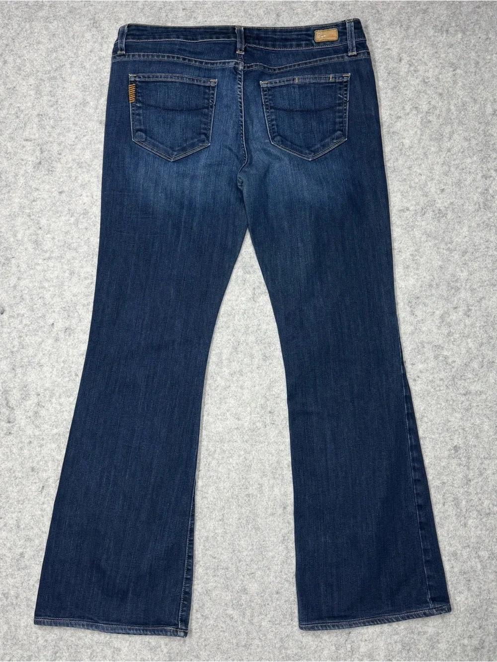 Paige Premium Denim Laurel Canyon Bootcut Jeans Womens Sz 31 Dark Wash Y2K